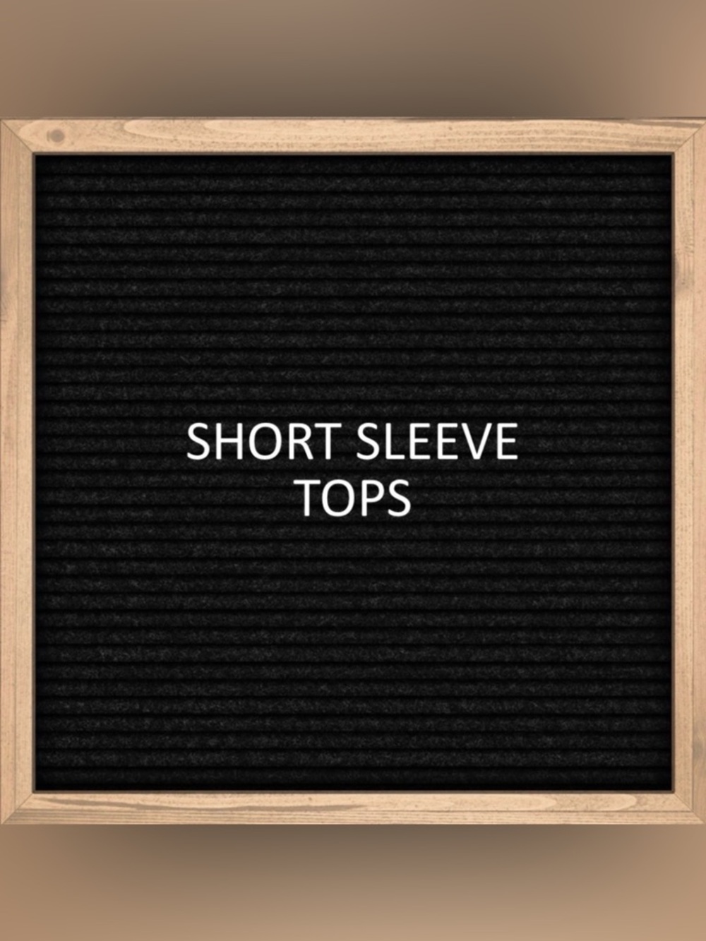 Short Sleeve Tops & Blouses